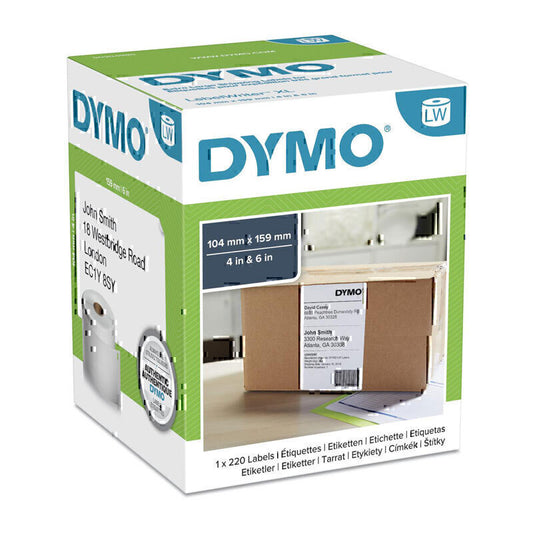 Dymo Ship Label 104mm x 159mm 104mm x 159mm - S0904980