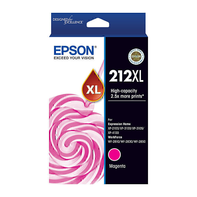 Epson 212XL Magenta Ink Cartridge - C13T02X392