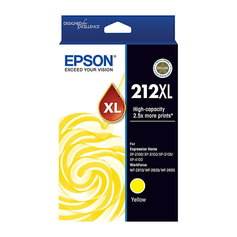 Epson 212XL Yellow Ink Cartridge - C13T02X492
