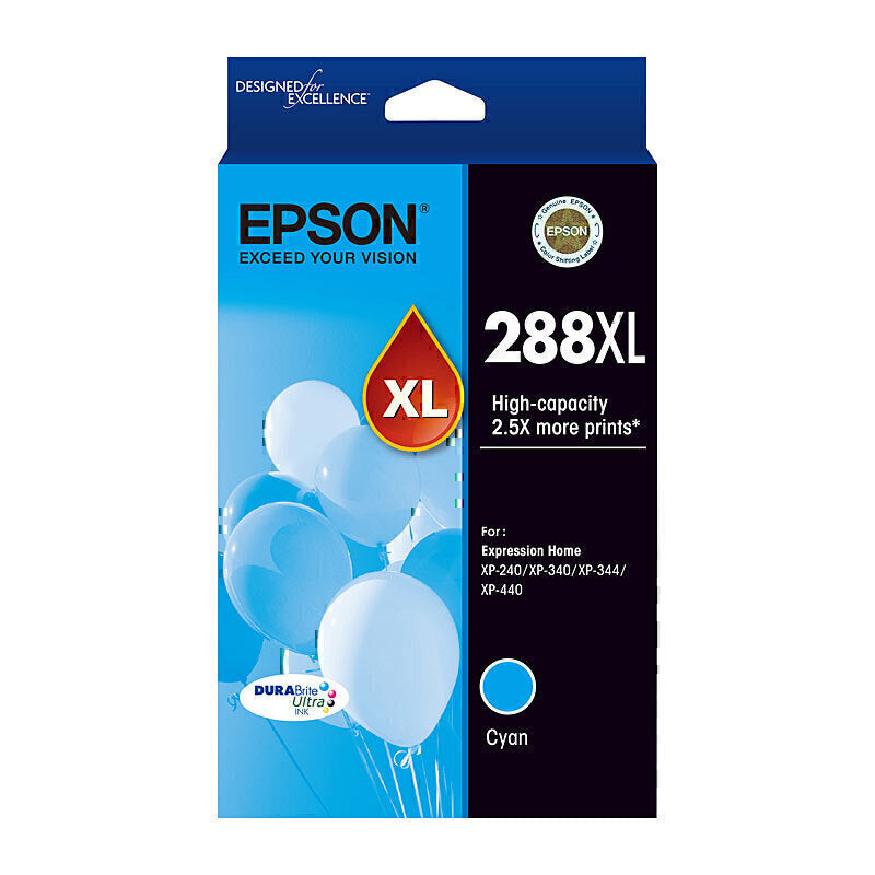 Epson 288XL Cyan Ink Cartridge - C13T306292