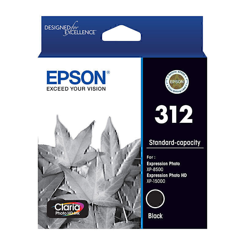 Epson 312XL Black Ink Cartridge - C13T183192