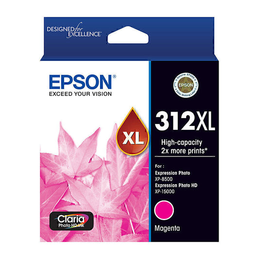 Epson 312XL Magenta Ink Cartridge  - C13T183392