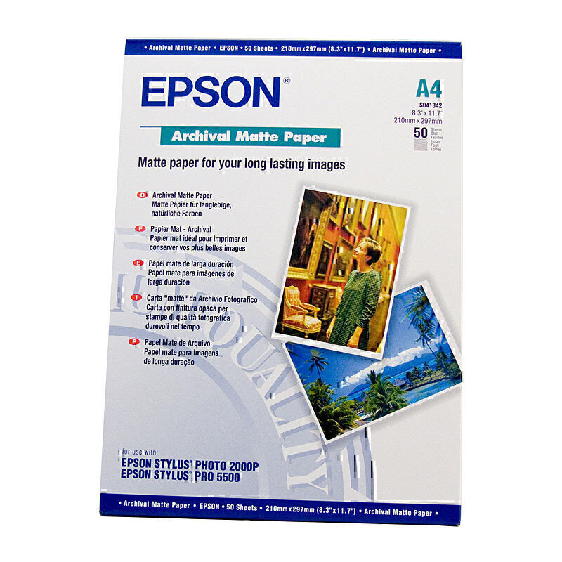 Epson S041342 Archival Paper 50 sheets - C13S041342