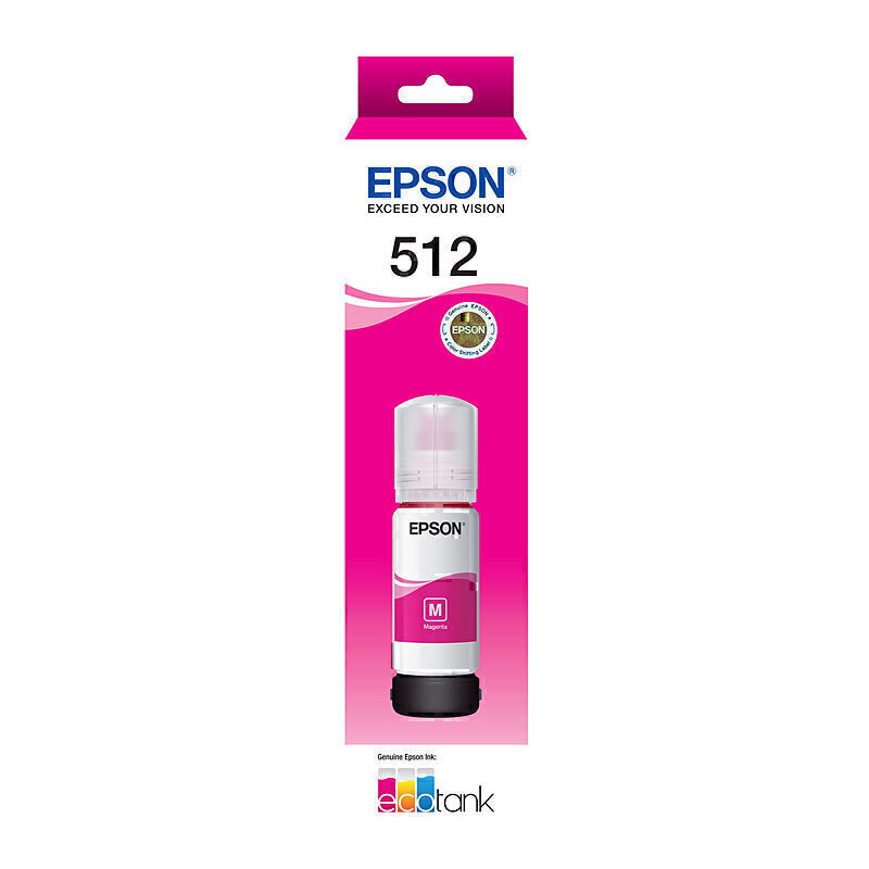 Epson T512 Magenta EcoTank Bottle 70ml - C13T00H392