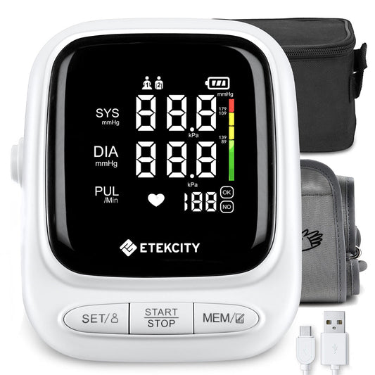 Etekcity Smart Blood Pressure Monitor - White EKEBP-UA5