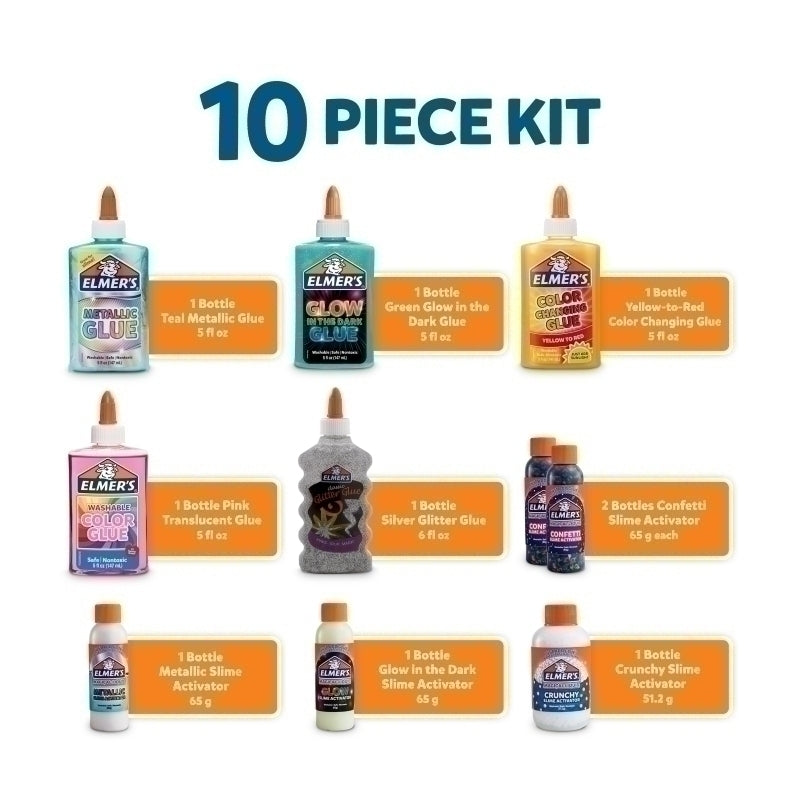 Elmers Celb Slime Kit Pk10 Box of 2 - 2091060
