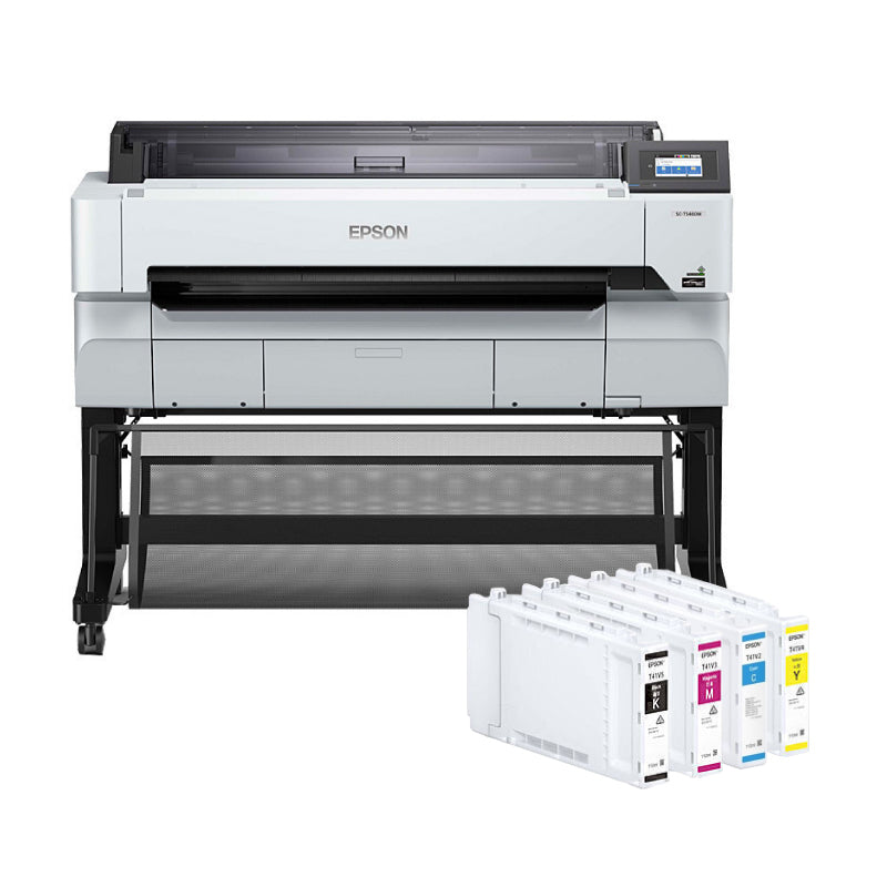 Epson SCT5460M Large Format Printer & E41V Inks - C11CH65401-INKV