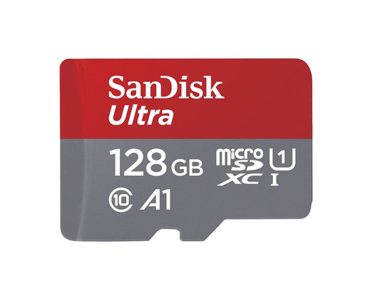 SanDisk Ultra 128GB microSD SDHC SDXC UHS-I Memory Card 140MB/s Class 10 Speed SDSQUAB-128G-GN6MN