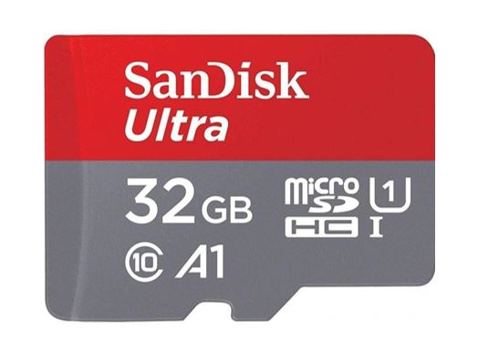 SanDisk Ultra 32GB microSD SDHC SDXC UHS-I Memory Card 120MB/s Full HD Class 10 Speed Google Play Store App for Android Smartphone Tablet >16GB SDSQUA4-032G-GN6MN