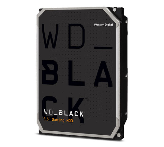 Western Digital WD Black 10TB 3.5' HDD SATA 6gb/s 7200RPM 256MB Cache CMR Tech for Hi-Res Video Games 5yrs Wty WD101FZBX
