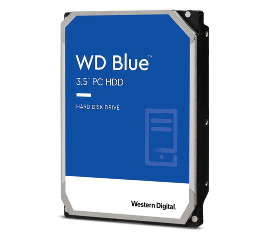 Western Digital WD Blue 1TB 3.5' HDD SATA 6Gb/s 7200RPM 64MB Cache CMR Tech 2yrs Wty WD10EZEX