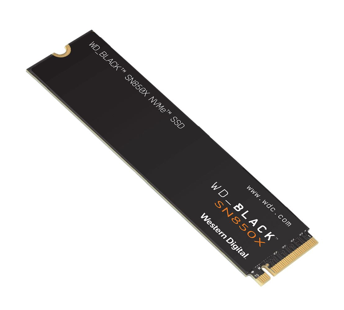 Western Digital WD Black SN850X 1TB Gen4 NVMe SSD for PS5 - 7300MB/s 6300MB/s R/W 600TBW 1100K/800K IOPS 1.75M Hrs MTBF 5yrs ~WDS100T1X0E WDS100T2X0E-00BCA0