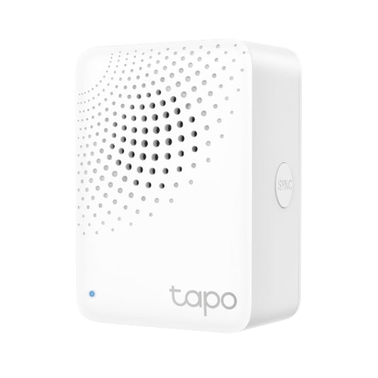 TP-Link Tapo Smart IoT Hub with Chime, Whole-Home Coverage, Low-Power Wireless Protocol, Smart Alarm, Smart Doorbell (Tapo H100) Tapo H100