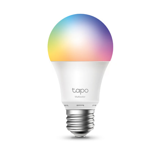 TP-Link Tapo L530E Smart Wi-Fi Light Bulb, Edison Fitting, Multicolour (B22 / E27), No Hub Required, Voice Control, Schedule & Timer, 60W Tapo L530E