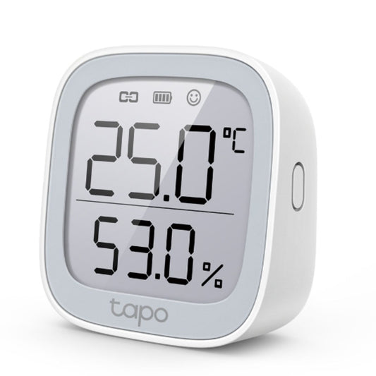 TP-Link Tapo Smart Temperature & Humidity Monitor, Real-Time & Accurate, E-ink Display, Free Data Storage & Visual Graphs,  Tapo T315