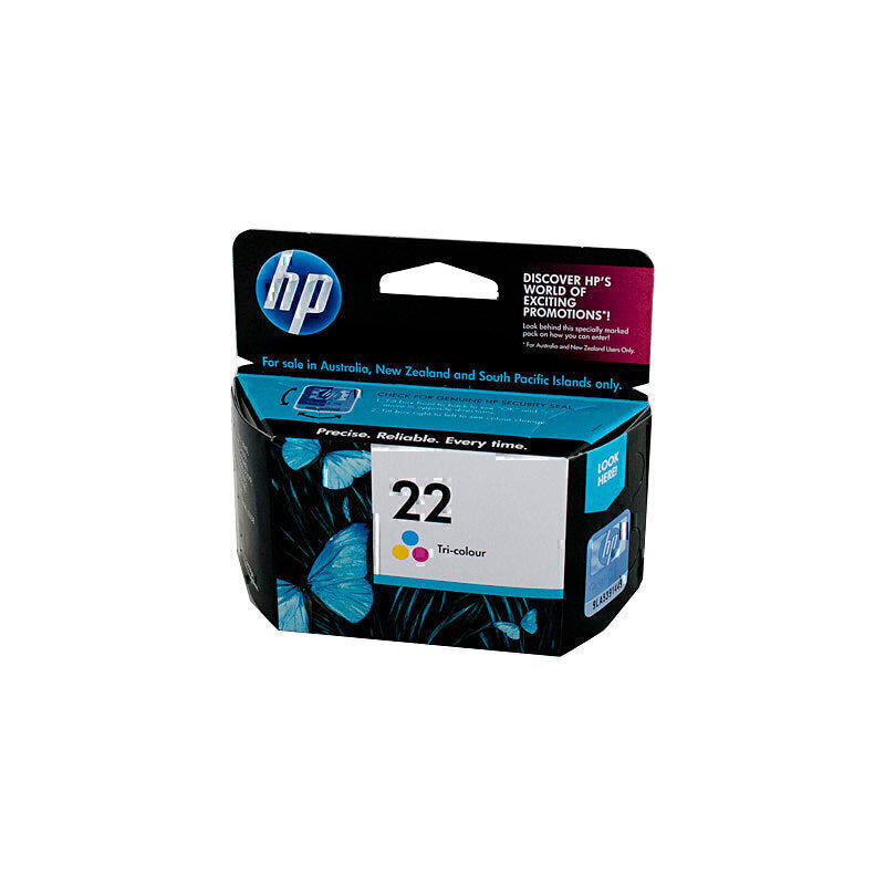 HP #22 Colour Ink Cartridge C9352AA 170 pages - C9352AA