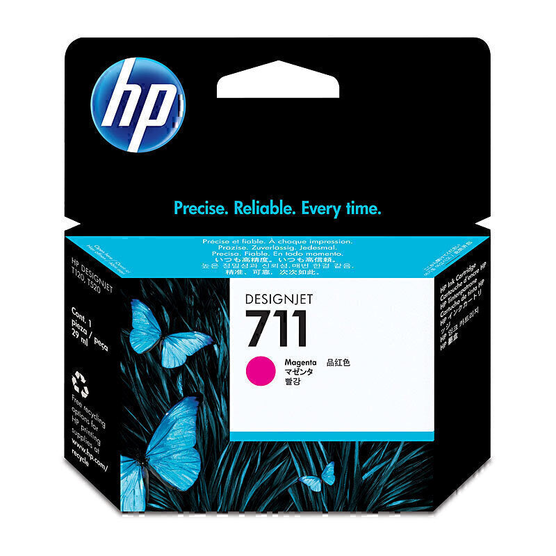 HP #711 29ml Magenta Ink CZ131A - CZ131A
