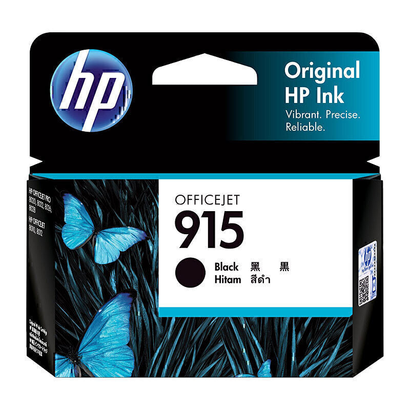 HP #915 Black Ink 3YM18AA 250 pages - 3YM18AA