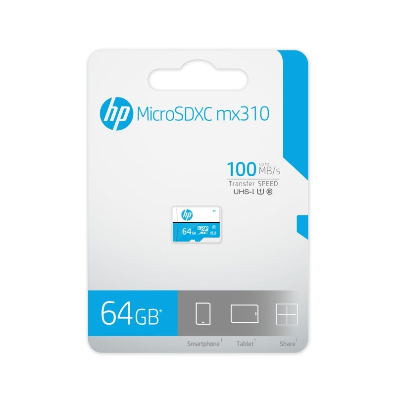 HP MicroSD U1 64GB (No Adapter) - HFUD064-1U1BA-N