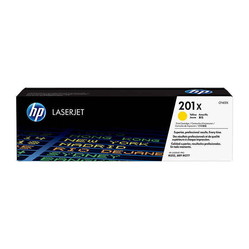 HP #201X Yellow Toner CF402X 2,300 pages - CF402X