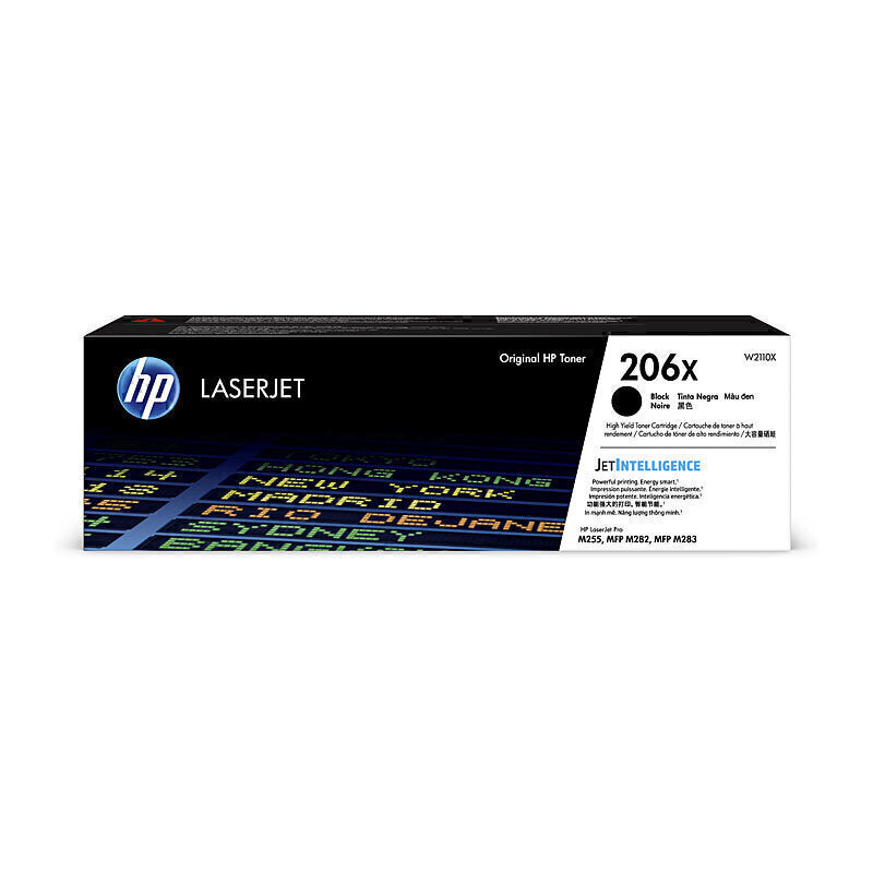 HP #206X Black Toner W2110X 3,150 pages - W2110X