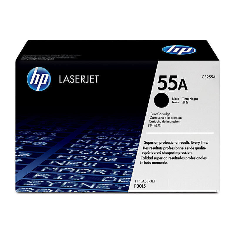 HP #55A Black Toner CE255A 6,000 pages - CE255A