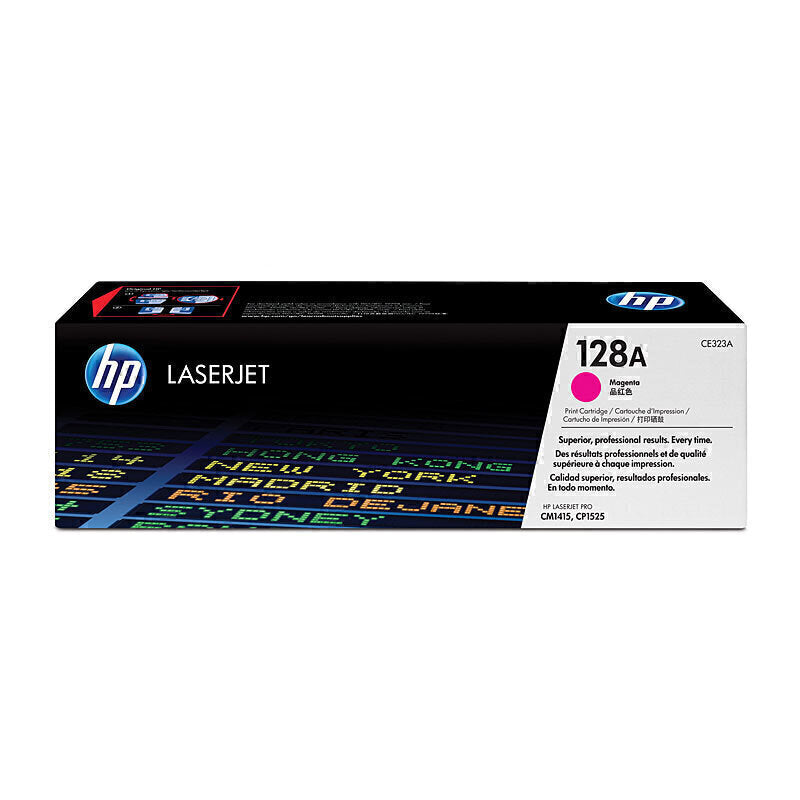 HP #128A Magenta Toner CE323A 1,300 pages - CE323A