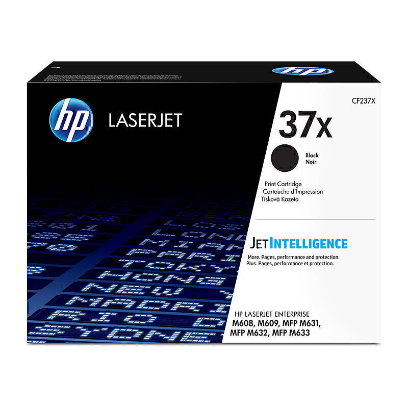 HP #37X Black Toner CF237X 25,000 pages - CF237X