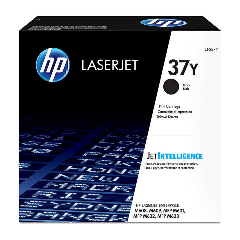 HP #37Y Black Toner CF237Y 41,000 pages - CF237Y