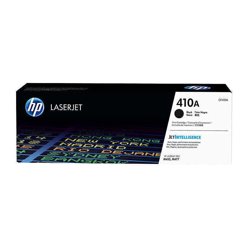 HP #410A Black Toner CF410A 2,300 pages - CF410A