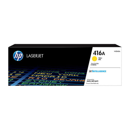 HP #416A Yellow Toner W2042A 2,100 pages - W2042A