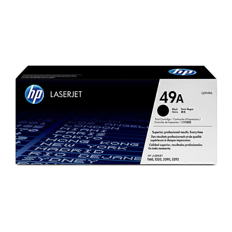 HP #49A Black Toner Q5949A 2,500 pages - Q5949A