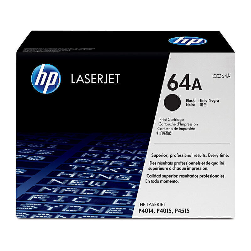 HP #64 Black Toner CC364A 10,000 pages - CC364A