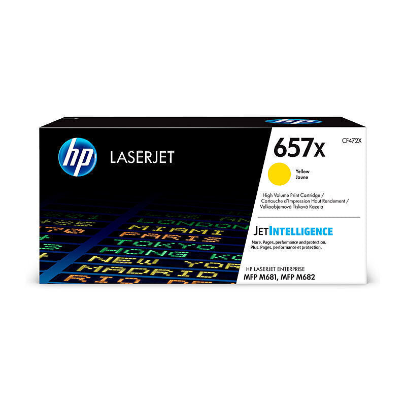 HP #657X Yellow Toner CF472X 23,000 pages - CF472X