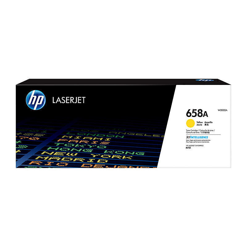 HP #658A Yellow Toner W2002A 6,000 pages - W2002A