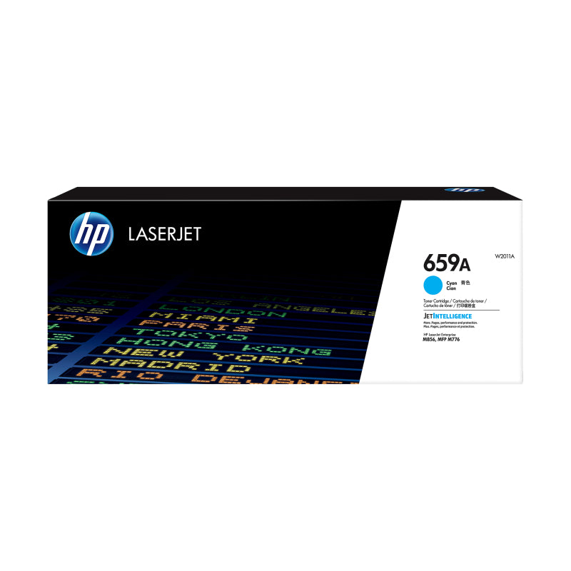 HP #659A Cyan Toner W2011A 13,000 pages - W2011A