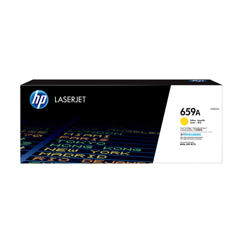 HP #659A Yellow Toner W2012A 13,000 pages - W2012A