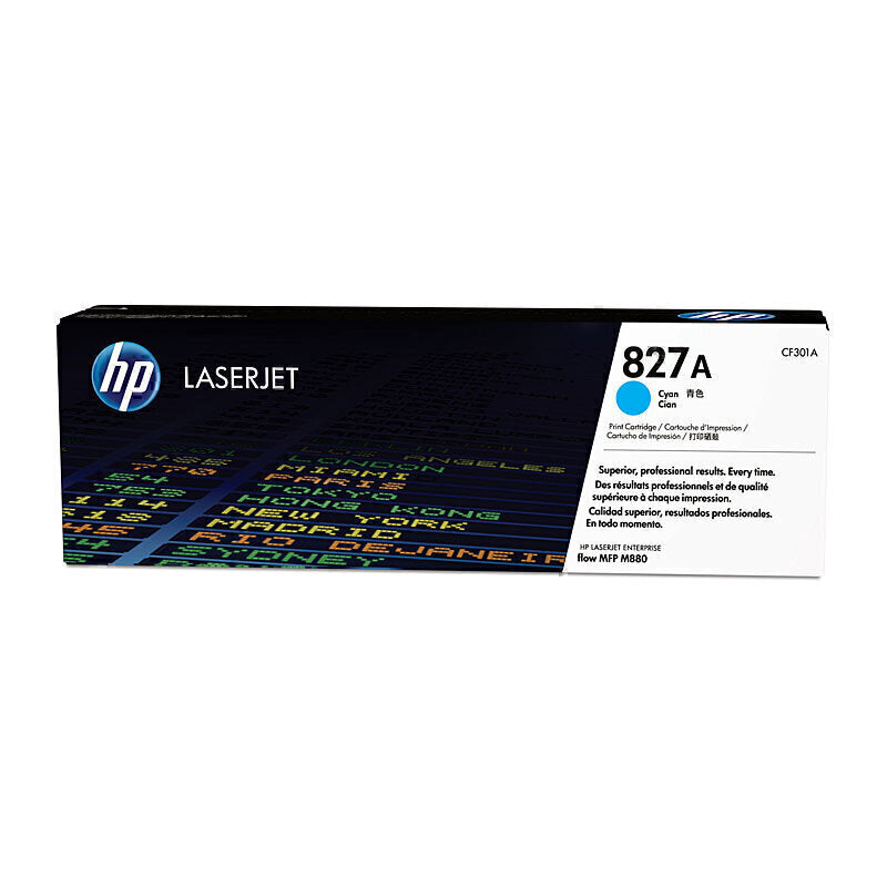 HP #827A Cyan Toner CF301A 32,000 pages - CF301A