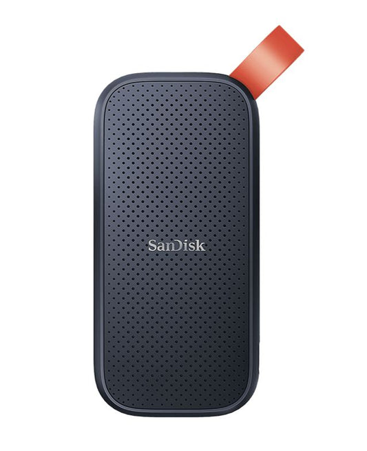SanDisk Portable SSD SDSSDE30 480GB USB 3.2 Gen 2 Type C to A cable Read speed up to 520MB/s 2m drop protection 3yr warranty(LS>SDSSDE30-1T00-G26 SDSSDE30-480G-G25