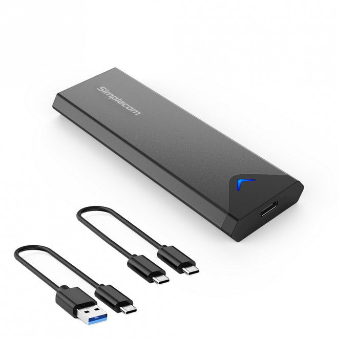 (LS)Simplecom SE509 NVMe (M Key) M.2 SSD to USB 3.2 Gen 2 USB-C 10Gbps Enclosure --> HXSI-SE504v2 SE509