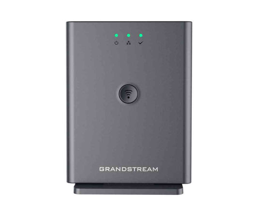 Grandstream DP752 DECT Base Station, Pairs w/ 5 DP Series DECT Handsets, Range up to 400 meters, Supports Push-to-Talk. DP752
