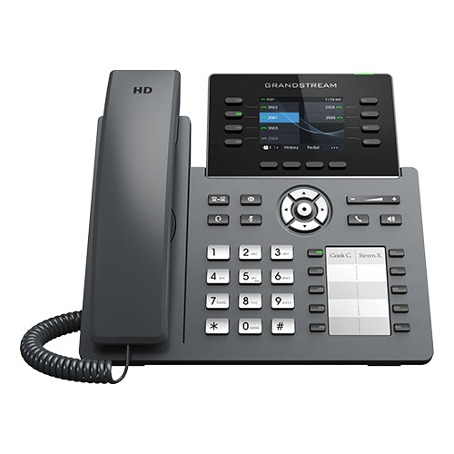 Grandstream GRP2634 4+4 lines, Gigabit, WiFi/BT, Colour Screen, 10 paper based BLF keys GRP2634