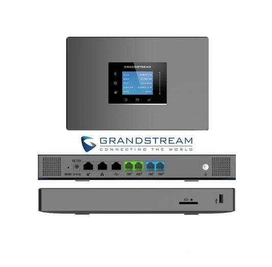 Grandstream UCM6302 IP PBX Supporting 2x FXO, 2x FXS Ports, 1000 Users, H.264/H.263/ H.263+/H.265/VP8 Video Codec UCM6302