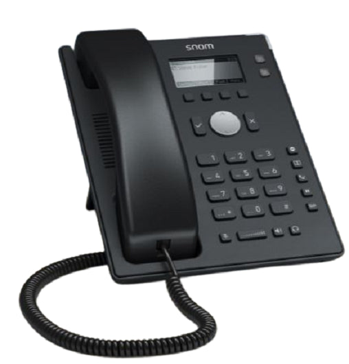 SNOM D120 2 Line IP Phone, Entry-level, 132 x 64px display with backlight, POE, Wall mountable SNOM-D120