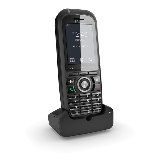 SNOM M70 IP DECT Handset, Bluetooth, Alarm Function, Protective Cover, HD Audio Quality, LCD Color Screen 00004423