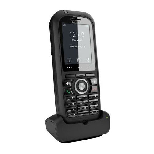 SNOM M80 IP DECT handset, Ruggedized, Bluetooth, HD Audio Quality, Backlit Keypad, Alarm Function, LED Color Display, ADD 4395 M80