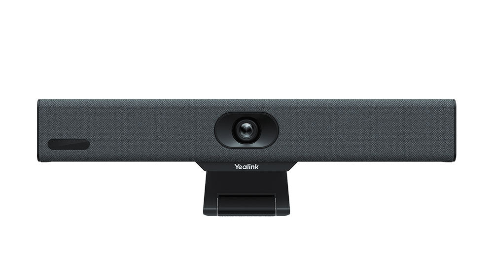 Yealink Meeting Bar A10 Microsoft Teams and Zoom Rooms on Android, Video Collaboration Bar, Small Rooms & Home Offices for 1-5 people, VCR11 A10-010