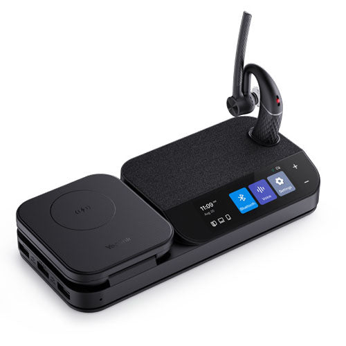 Yealink BH71 Workstation Bluetooth Wireless Mono Headset, Mobile/PC/Deskphone, Office Worker, 4-Mic Noise Cancellation 10H Talk Time BH71 Workstation