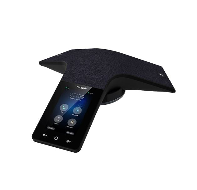 Yealink CP935W Wireless Wi-Fi Touch-Sensitive Conference Phone, 6-Microphone Array, 360 Voice Pickup, Wi-Fi Mode Support, Rechargeable Battery, BYOD CP935W