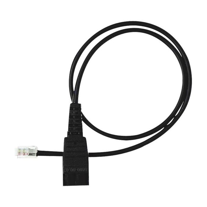 Yealink QD-RJ9-CORD, QD to RJ Cord for YHS36/YHS34/YHS34 Lite, Quick Disconnect (QD) to RJ9 converter for Yealink YHS34, YHS34 Lite, and YHS36 QD-RJ9-CORD